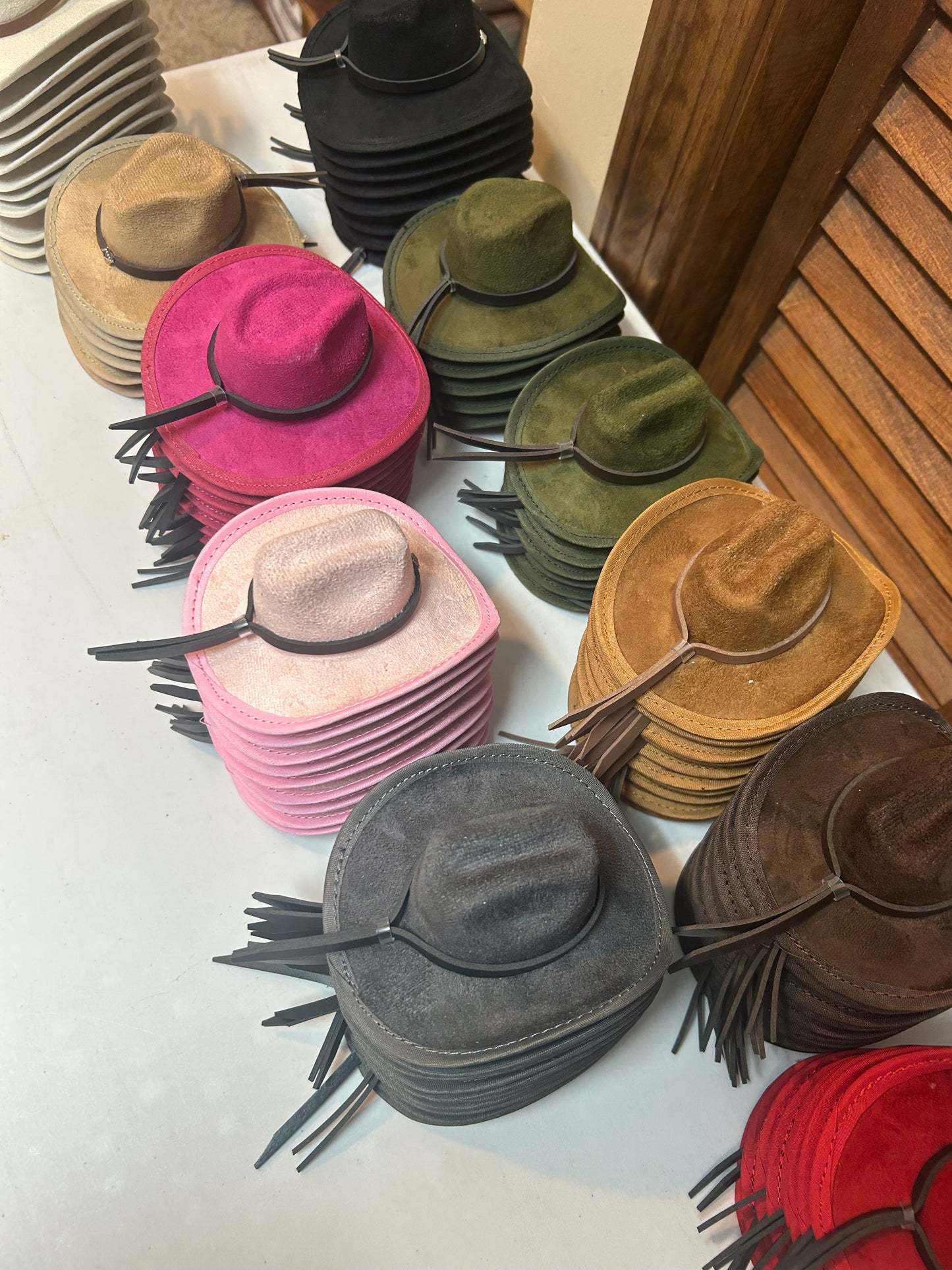 REAR VIEW MIRROR COWBOY HATZ
