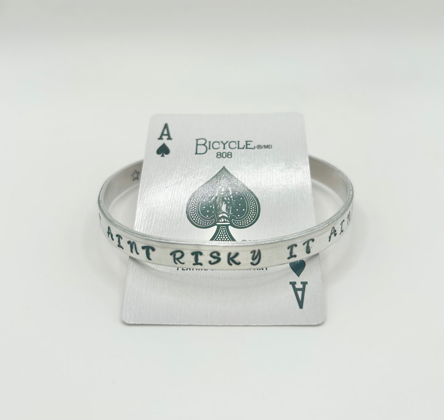 IF IT AINT RISKY IT AINT FUN