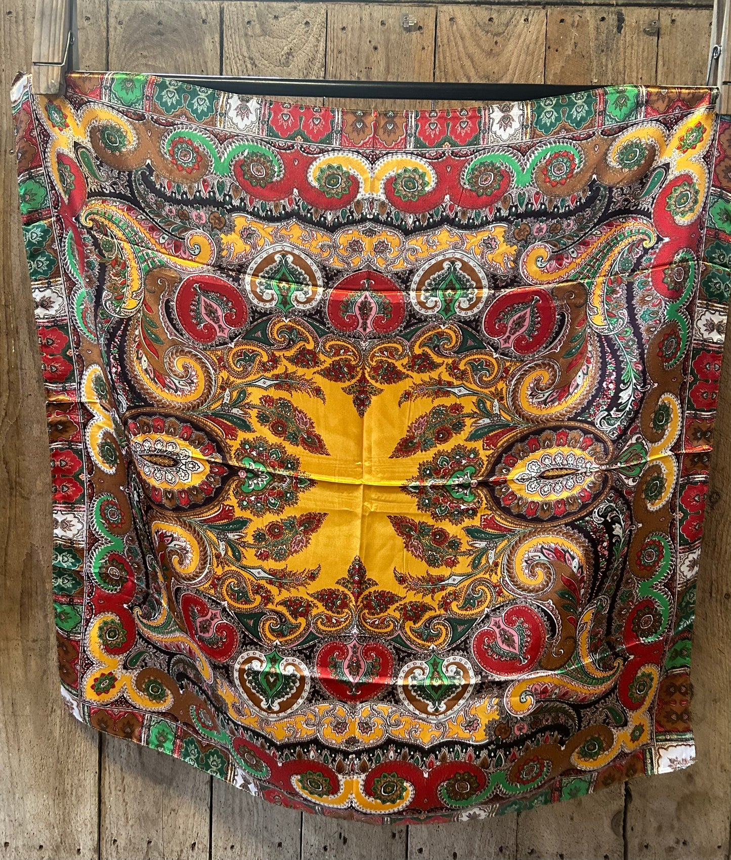 WESTERN WILD RAG - YELLOW COLORFUL