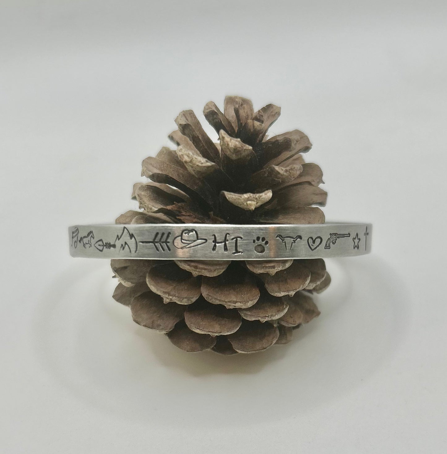 WOMEN’S CUSTOMIZED HAND STAMPED BRACELET