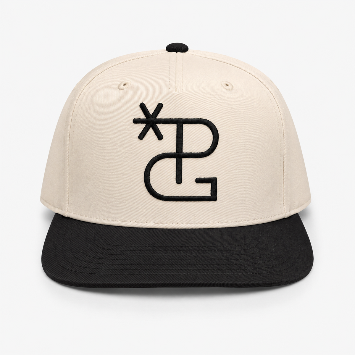TWO TONE PONYGIRLZ BRAND - 5 PANEL HAT