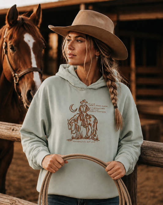 HOODIE - LAUREN CHANEY'S "LIVE LIKE THERE'S MORE AHEAD"