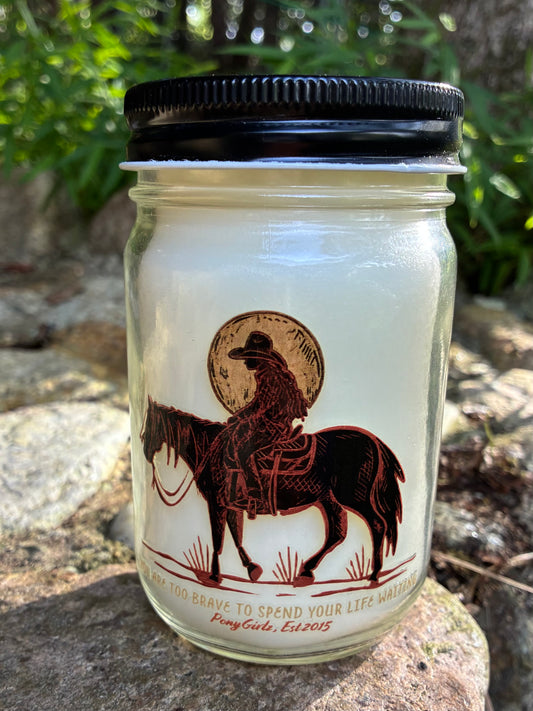 CANDLE - LAUREN CHANEY'S "YOU ARE TOO BRAVE TO SPEND YOUR LIFE WAITING"