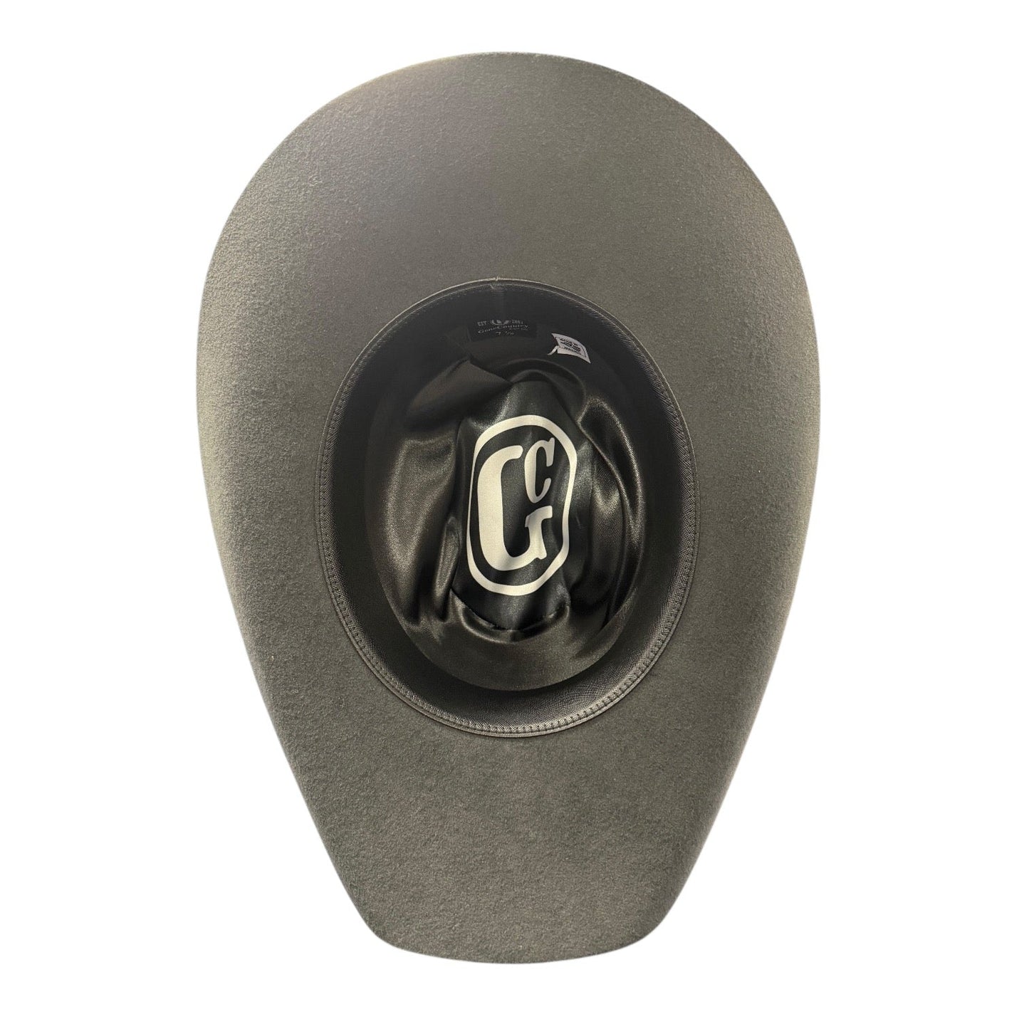 JUSTIN GUN METAL 5X WOOL CASHMERE