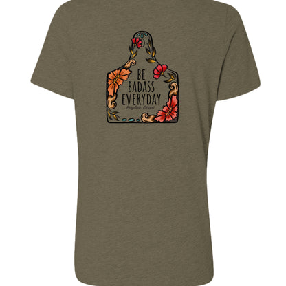 Heather Olive - 6405CVC - BACK