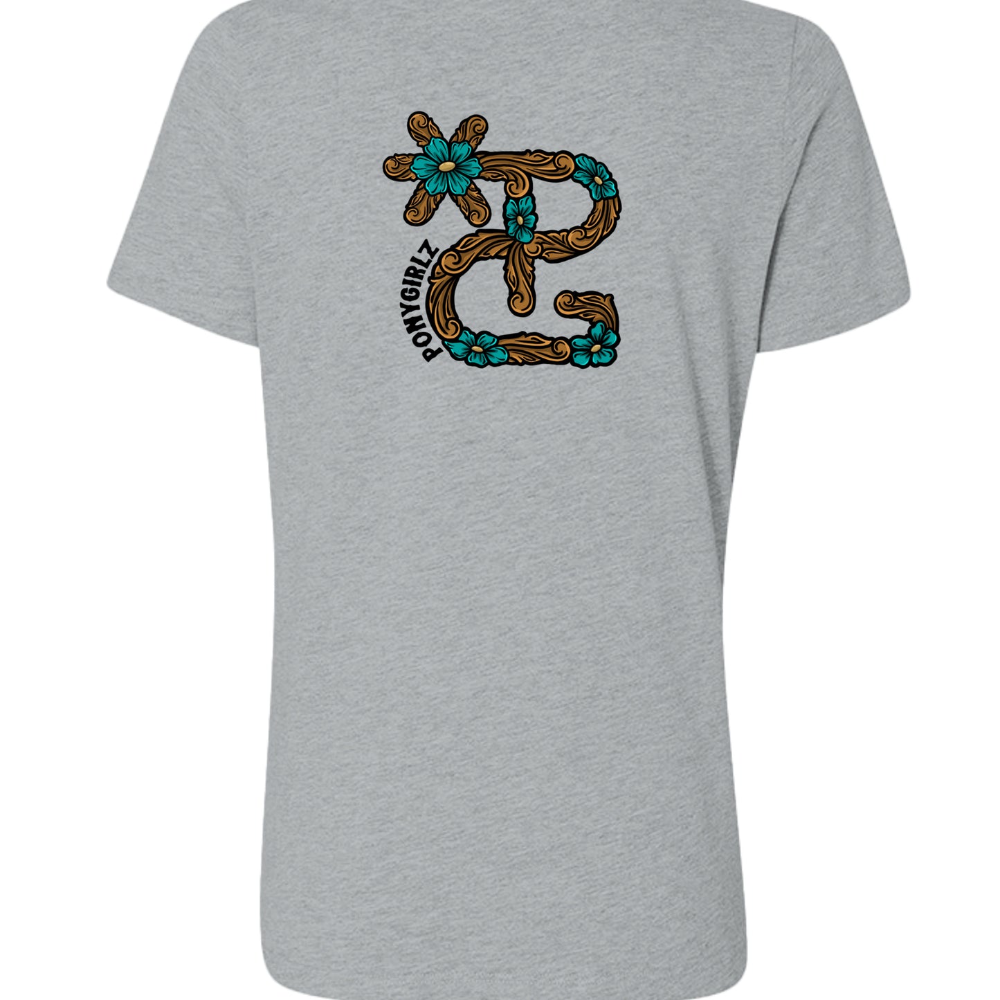 Athletic Heather - 6405CVC - BACK