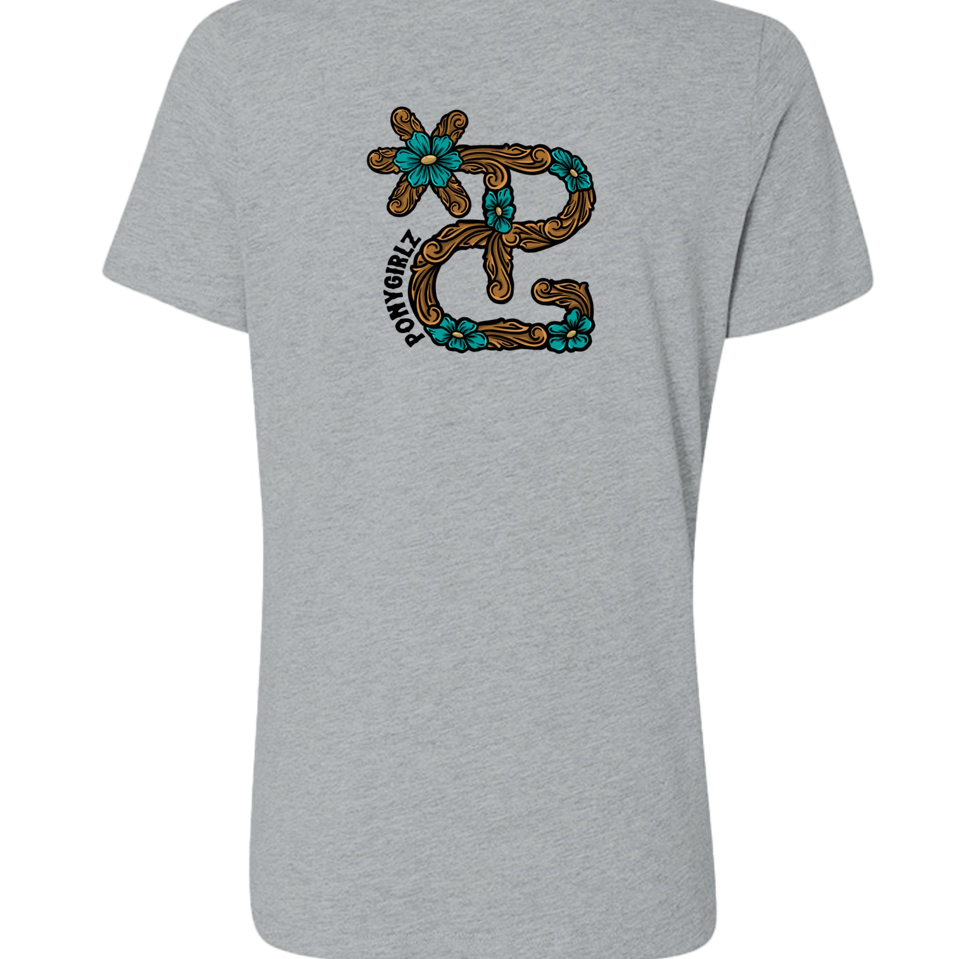 Athletic Heather - 6405CVC - BACK