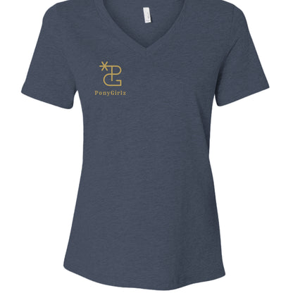 Heather Navy - 6405CVC - FRONT