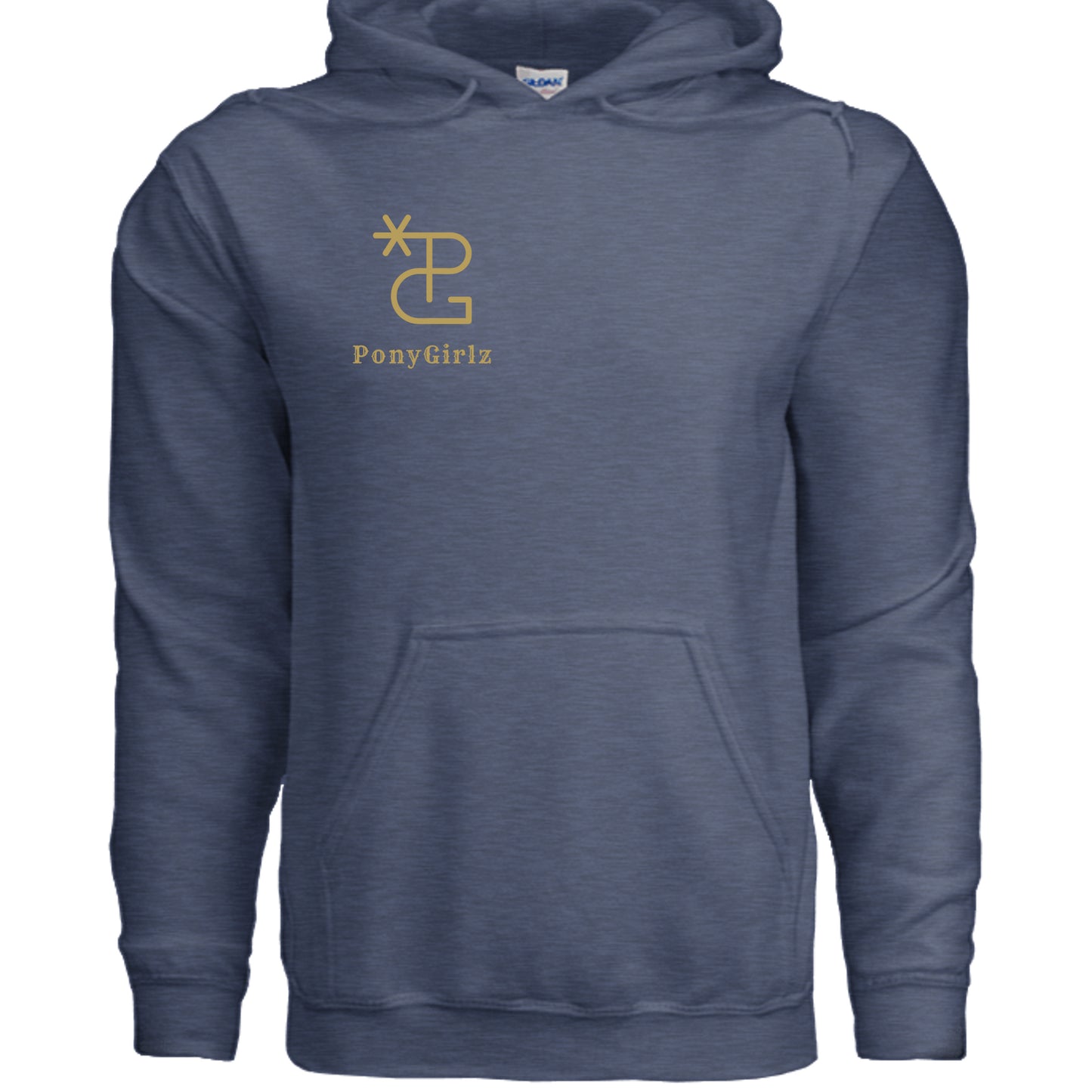 Heather Sport Dark Navy - G185 - FRONT